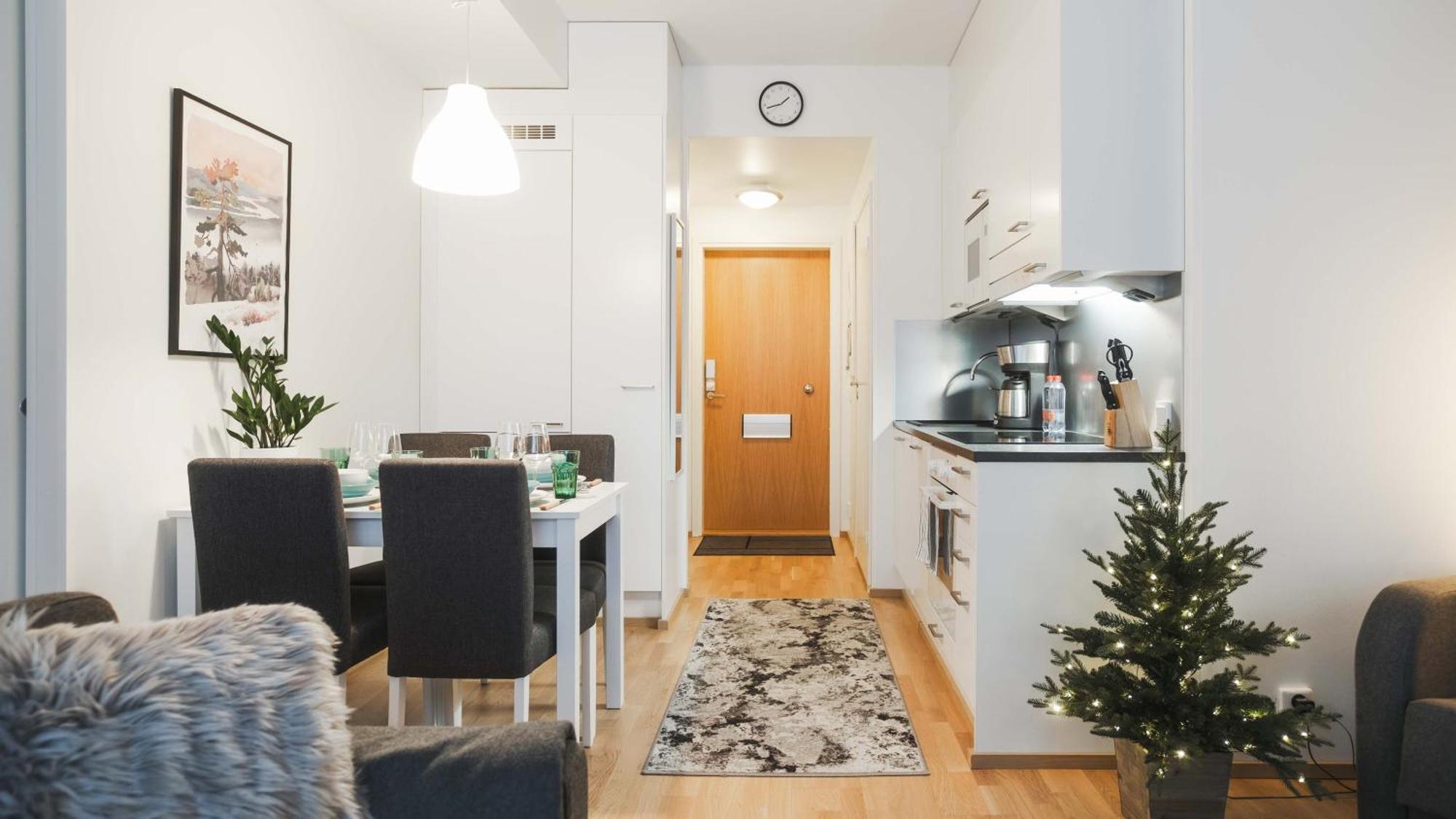 Cozy City Apartment With Sauna ロヴァニエミ エクステリア 写真