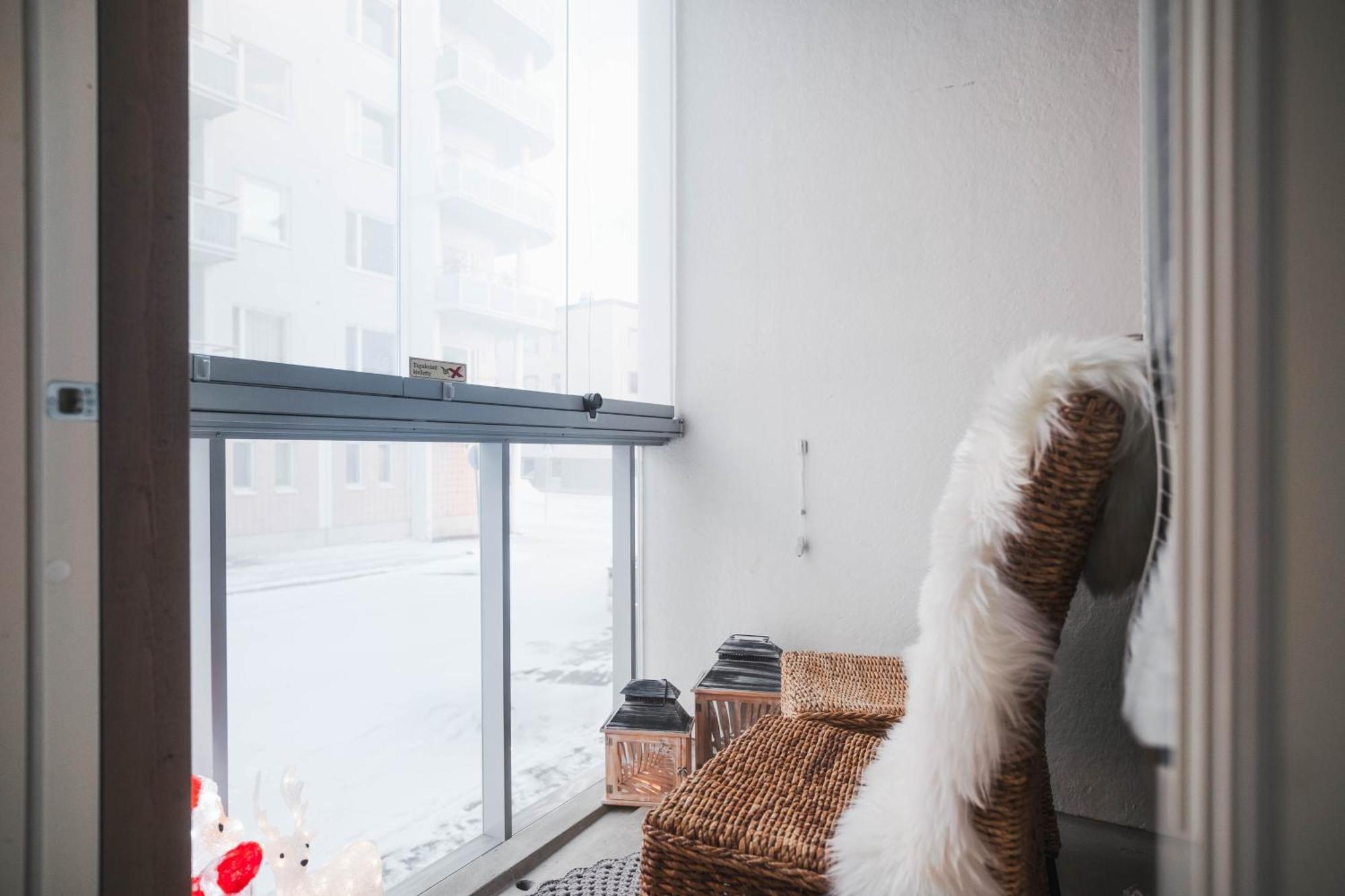 Cozy City Apartment With Sauna ロヴァニエミ エクステリア 写真